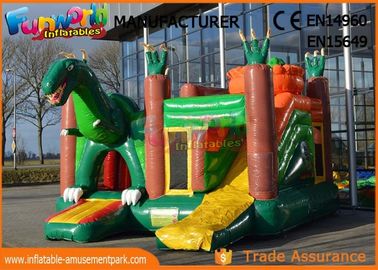 Dinosaur Commercial Inflatable Bounce House / Inflatable Jumpers