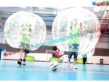 Transparent Human Inflatable Zorb Ball / Inflatable Bubble Soccer Ball For Sports