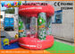 Red PVC Tarpaulin Advertising Inflatables / Cash Machine Inflatable Money Booth