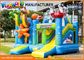 Multiplay Fairytale Inflatable Bouncer Slide For Kids / Blow Up Bouncy Castle
