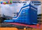 Waterslides Giant Blue Outdoor Inflatable Water Slides For Amusement Park
