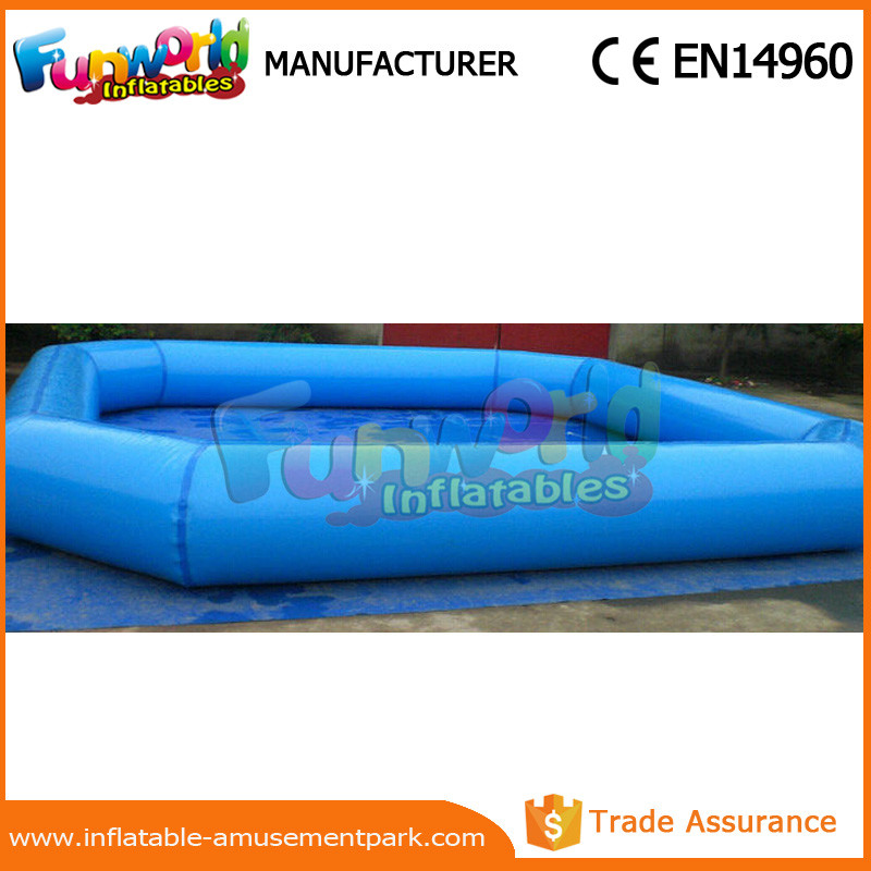Circle / Square Large Adult Inflatable Swimming Pool Commercial ...