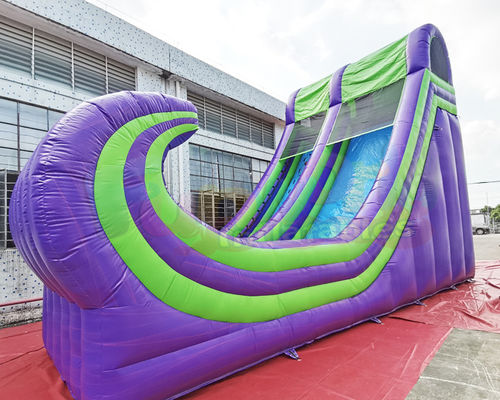 Komersial Inflatable Jumper Castle Water Slide Bounce House