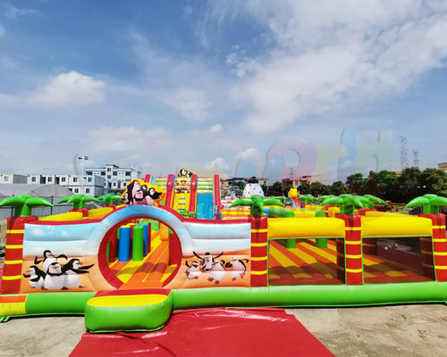 Taman Hiburan Playground Jumper Bounce House Combo Inflatable Bouncer Amusement